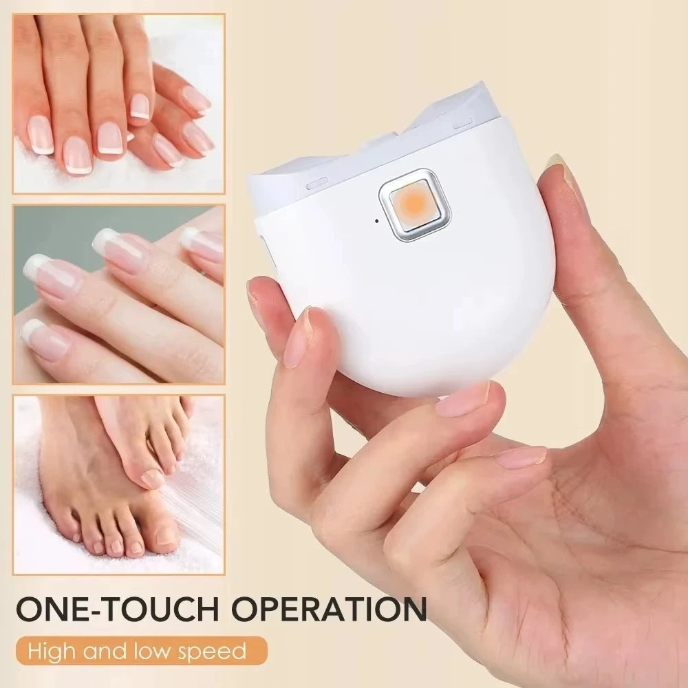 Smart Dual-Gear Electric Nail Clipper