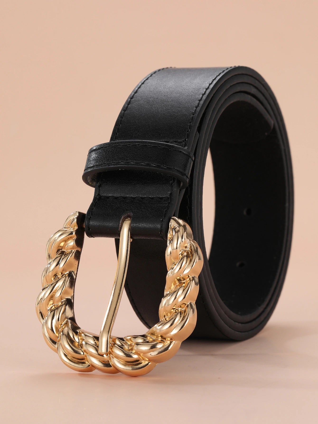 Women's Dress Pants Decorative Belt