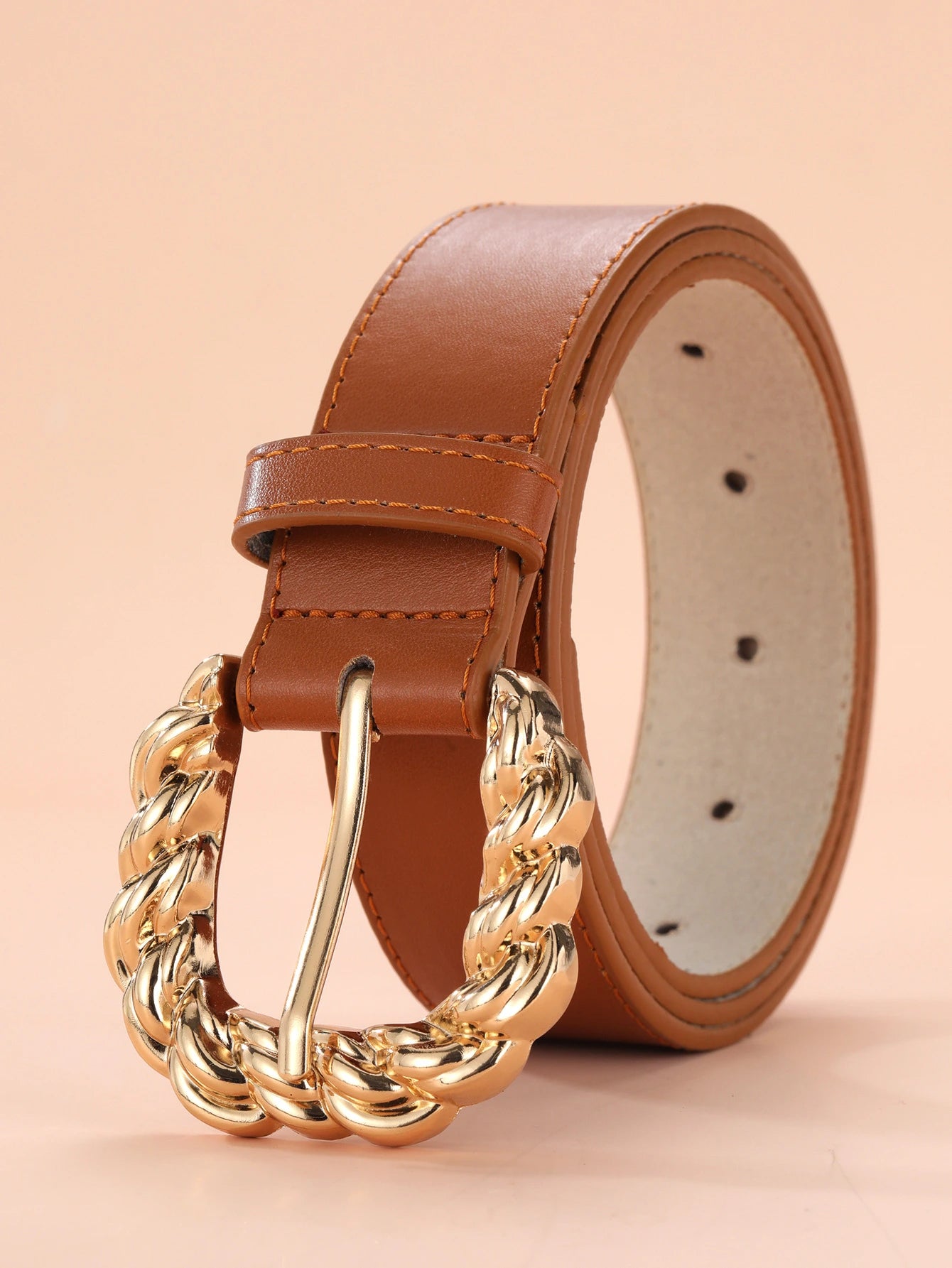 Women's Dress Pants Decorative Belt