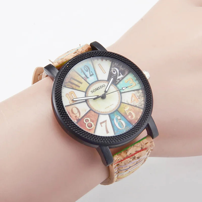Women Leather Watch