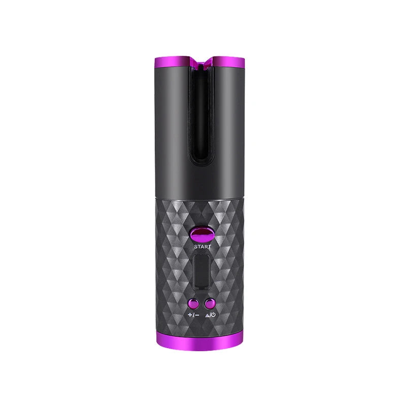 Rechargeable Automatic Rotating Ceramic Hair Curler