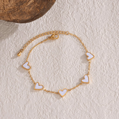 Dripping Heart Stainless Steel Bracelet