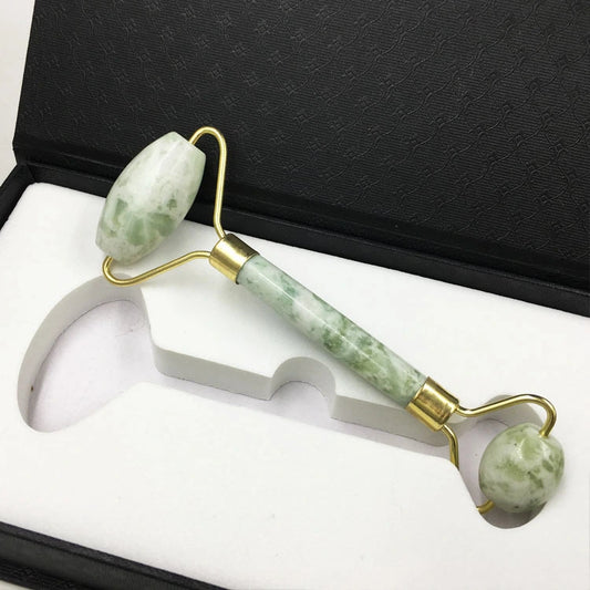 Dual-Head Jade Facial Roller