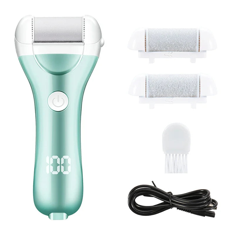 Rechargeable Electric Foot File — Callus Remover abzalux