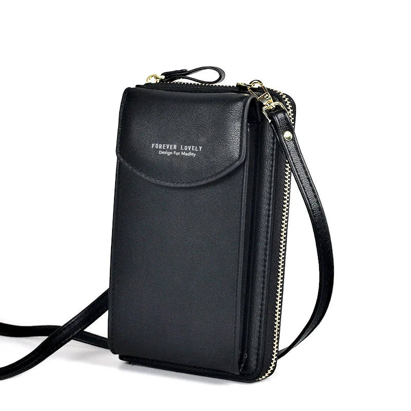 PU Luxury Crossbody Phone Wallet
