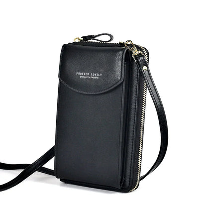 PU Luxury Crossbody Phone Wallet