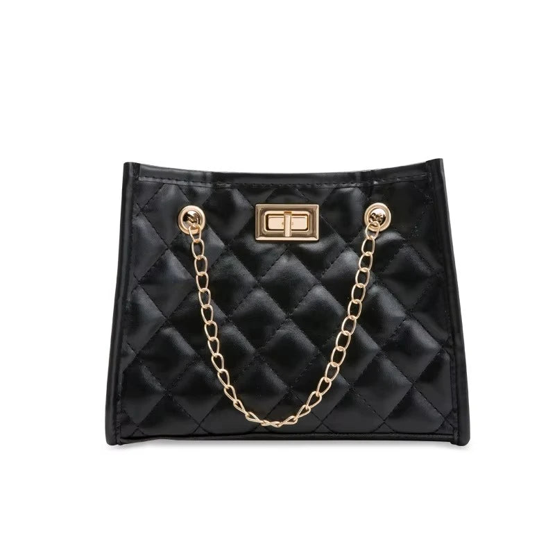 Mini Rhombus Quilted Chain Shoulder Bag abzalux