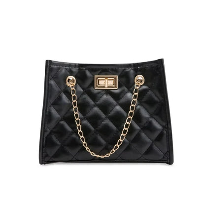Mini Rhombus Quilted Chain Shoulder Bag abzalux