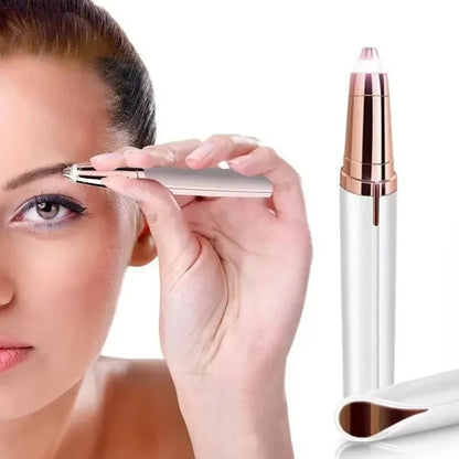 Mini LED Electric Eyebrow Trimmer — Painless abzalux