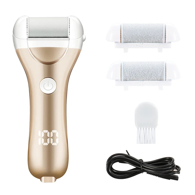 Rechargeable Electric Foot File — Callus Remover abzalux