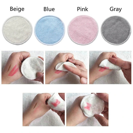 12PC Reusable Cotton Pads Makeup Remover Pad.