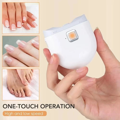 Smart Dual-Gear Electric Nail Clipper