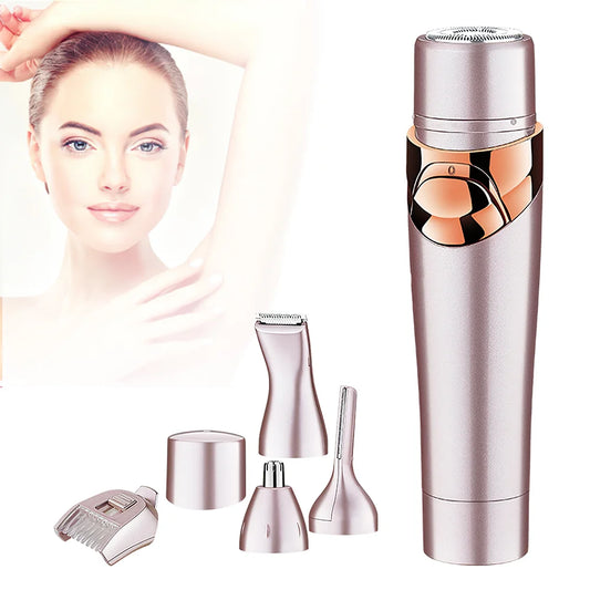 4-in-1 Electric Women's Grooming Trimmer