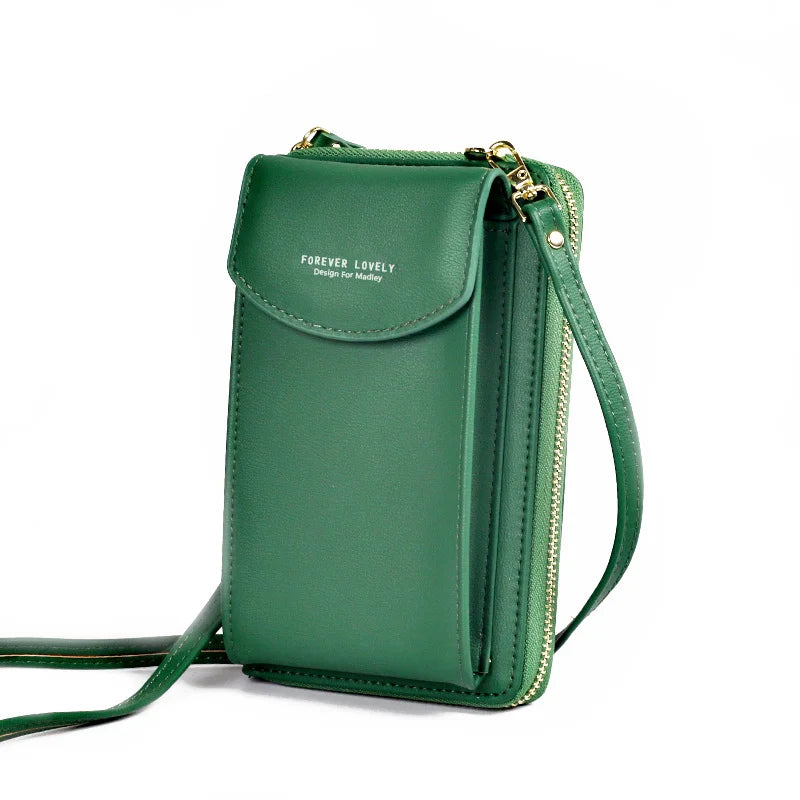PU Luxury Crossbody Phone Wallet