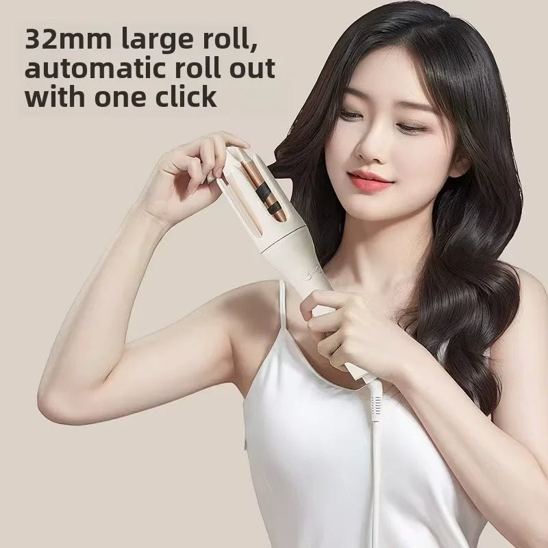 Auto Rotating 32mm Curling Iron abzalux