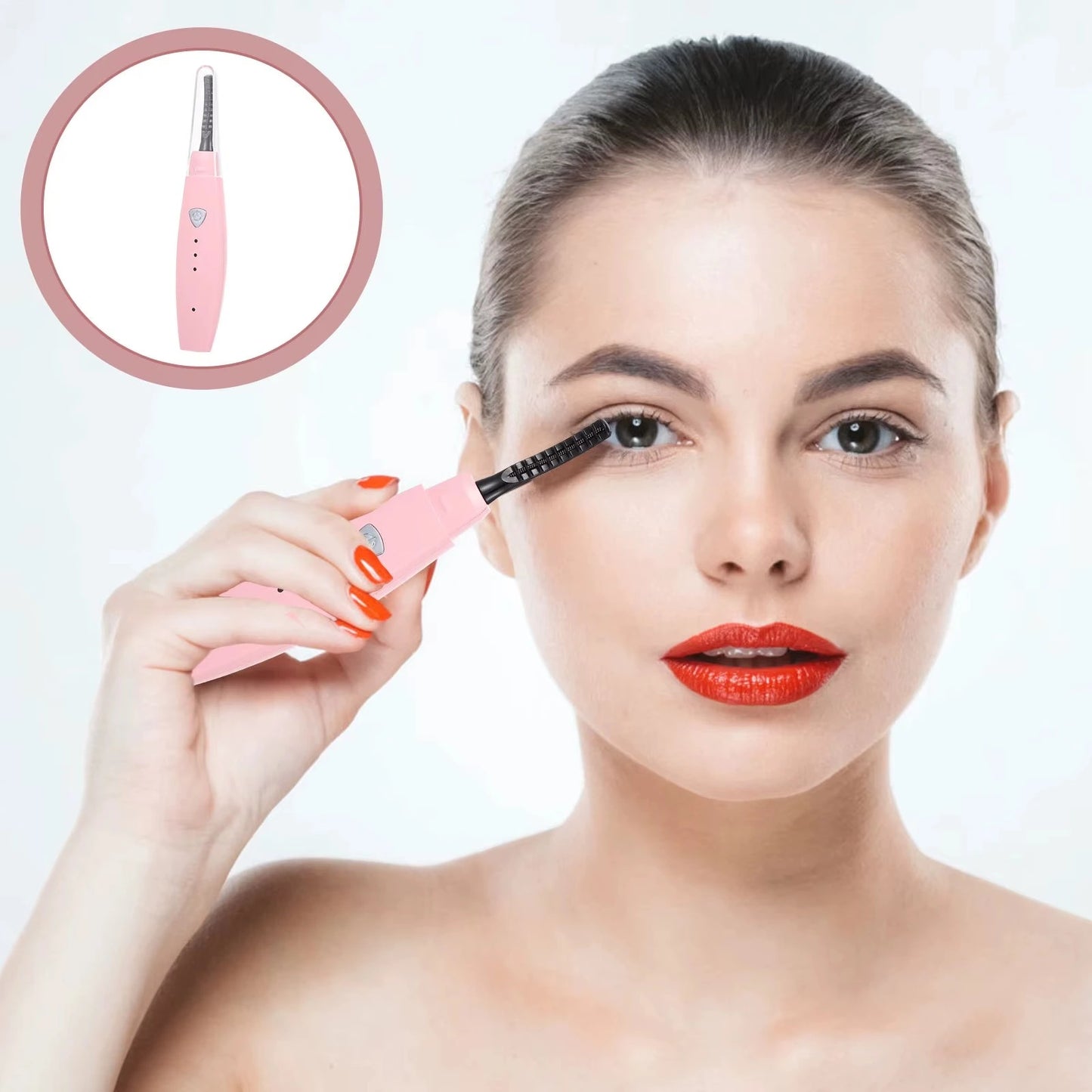 USB Heated Eyelash Curler — Fast and Long-Lasting