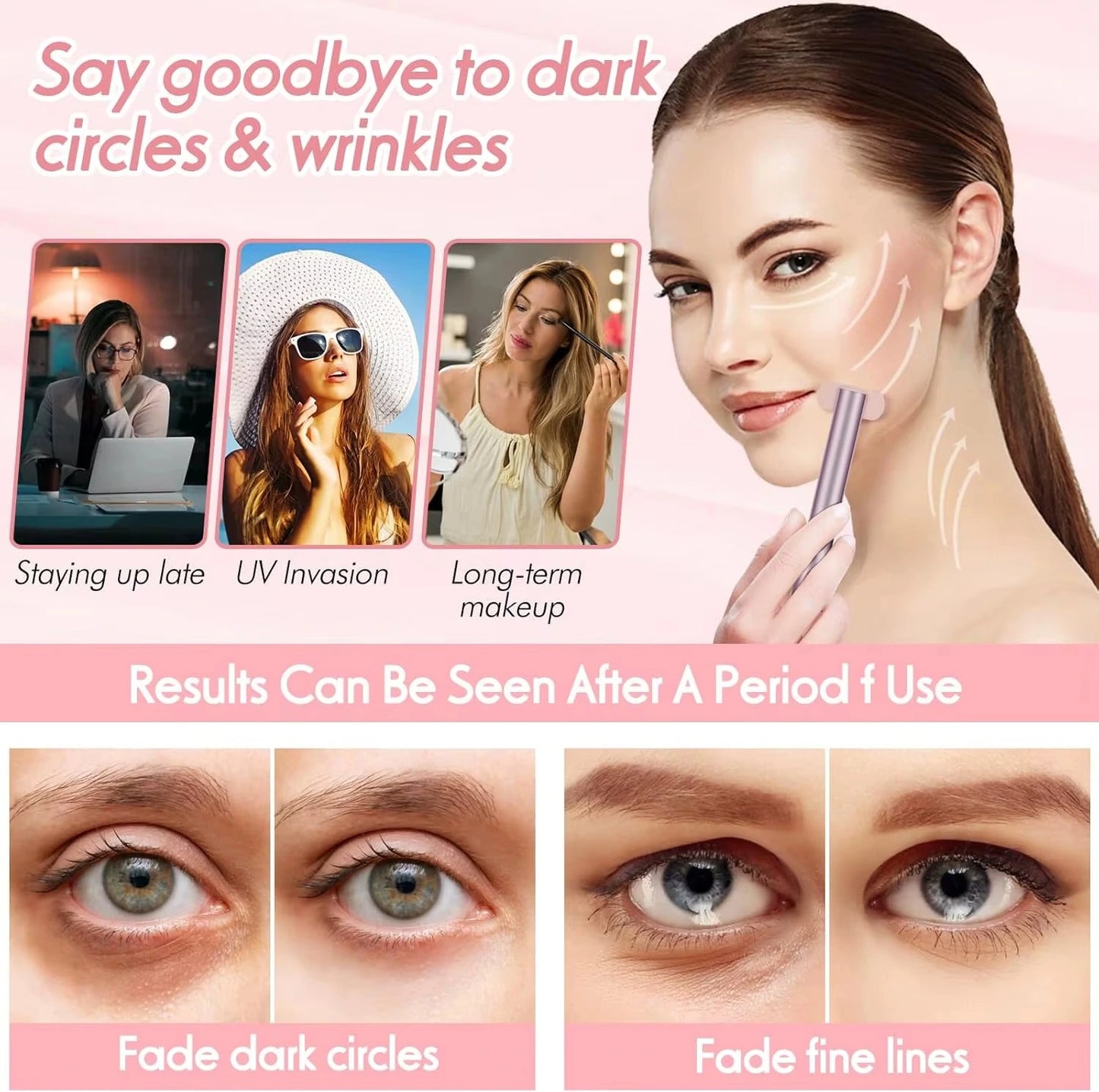 EMS Rotating Heated Eye Massager