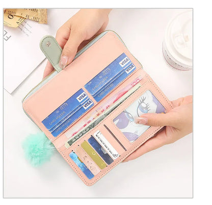 Unique Long Women's Wallet abzalux