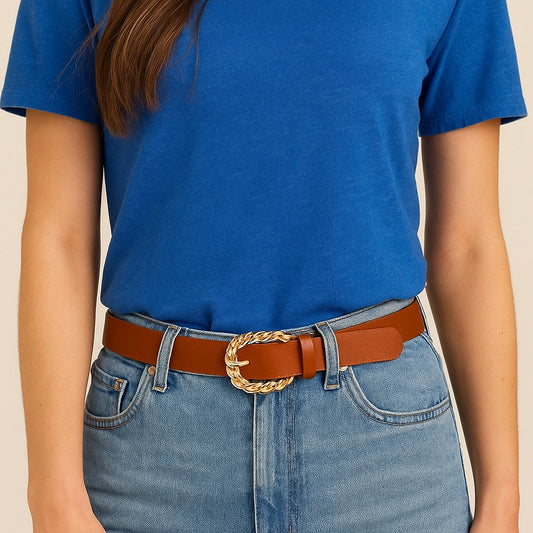 All-Match Dress Pants Decorative Belt