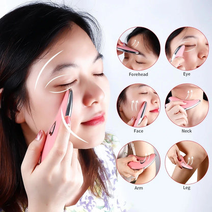 LED Microcurrent Gua Sha Facial Lifting Massager