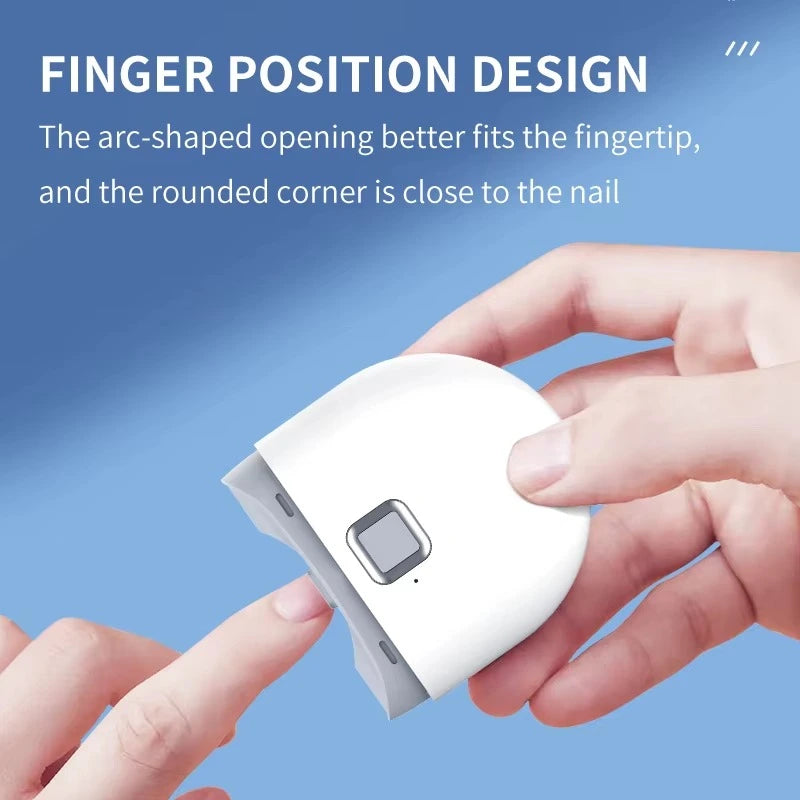 Smart Dual-Gear Electric Nail Clipper