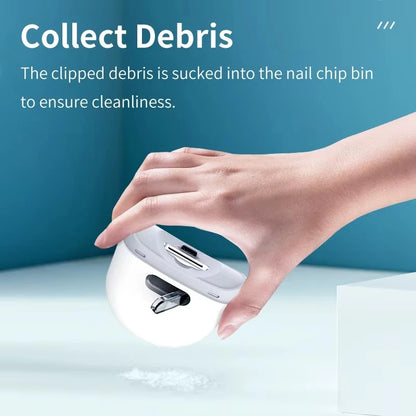 Smart Dual-Gear Electric Nail Clipper