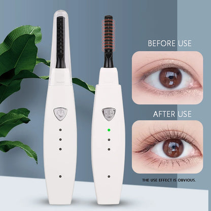 USB Heated Eyelash Curler — Fast and Long-Lasting