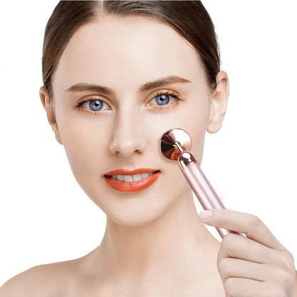 4 in 1 Vibrating Quartz Face Roller
