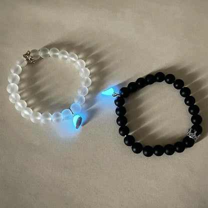 Handmade Crown Beaded Charms Bracelet