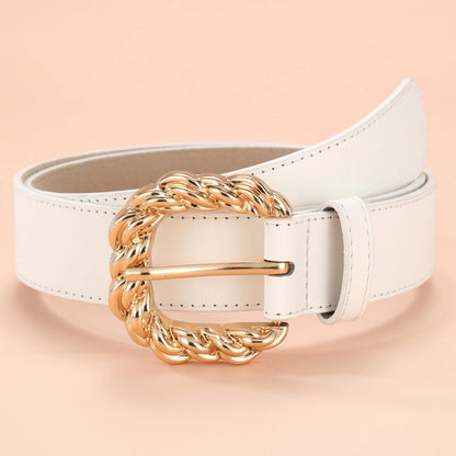 Women's Dress Pants Decorative Belt