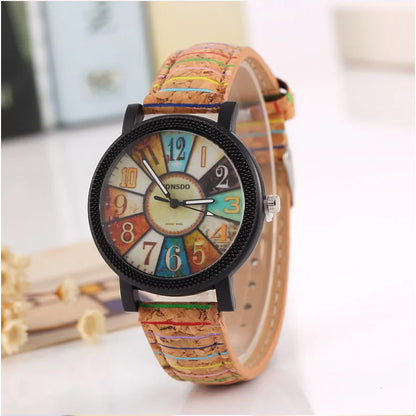 Women Leather Watch